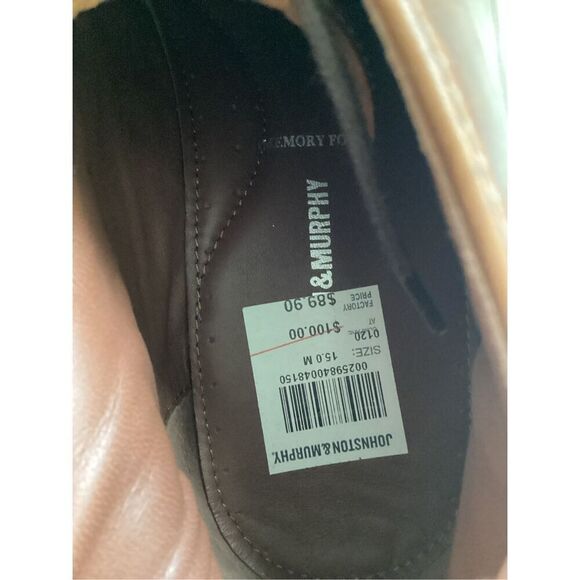 NEW Johnston & Murphy Leather Copeland Chukka Boot Sz 15 - Picture 9 of 11